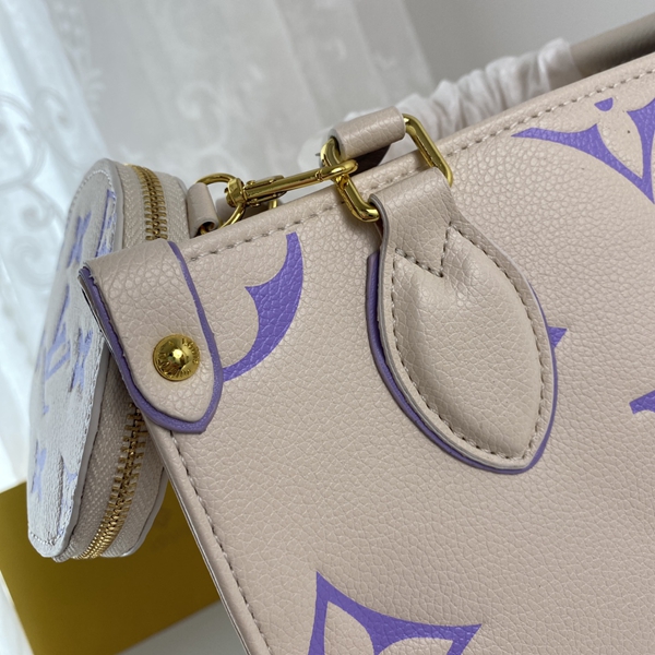 ルイヴィトンバッグ角部分ディテール